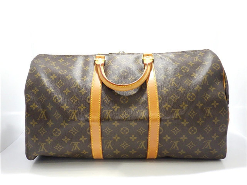 LOUIS VUITTON Keepall Boston Bag Monogram